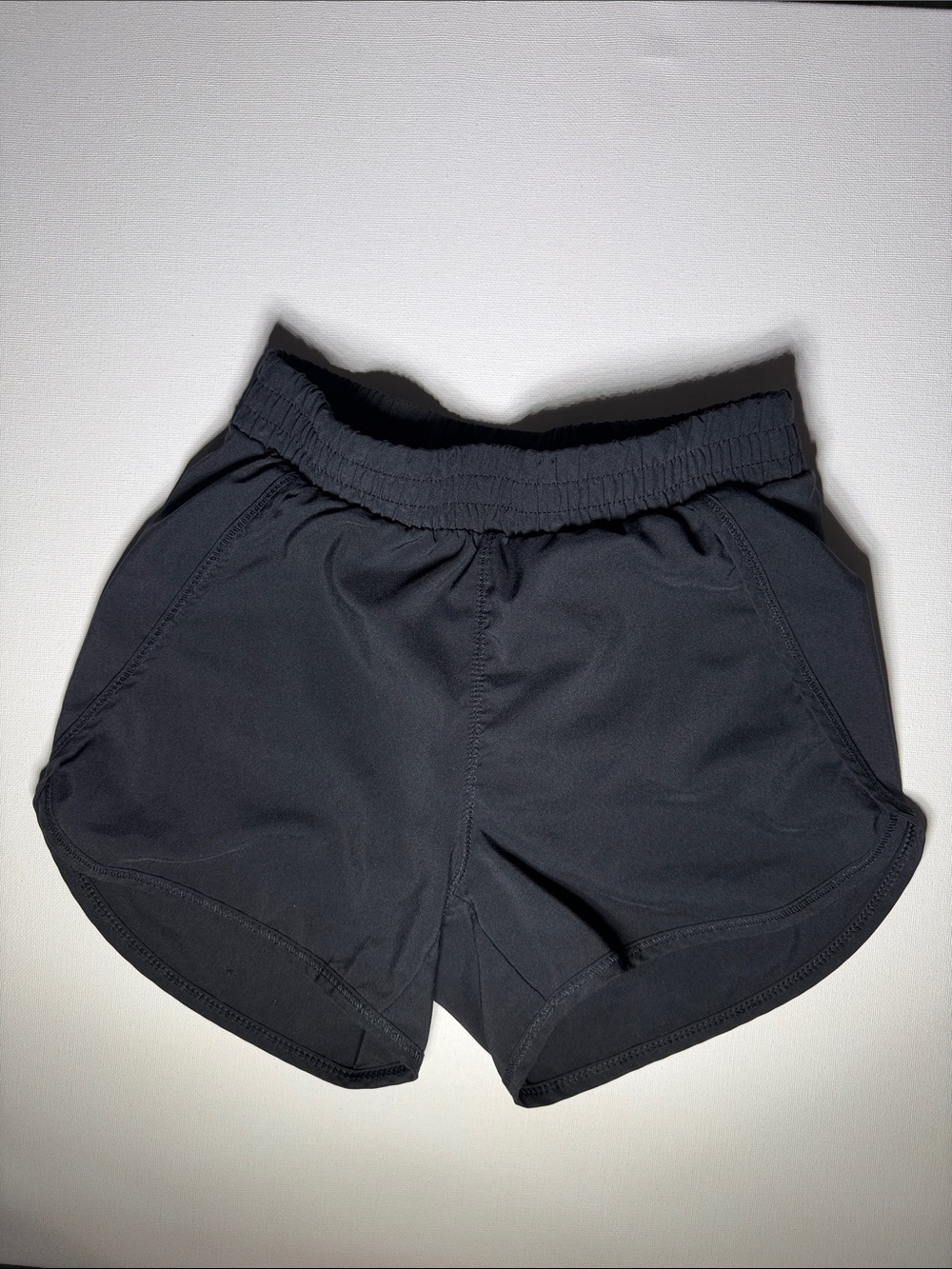 Girl’s All In Motion Black Elastic Waist Active Shorts Size M (7/8)